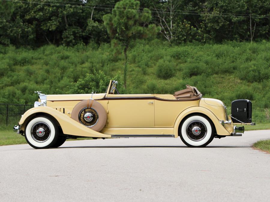 Packard Eight Convertible Victoria 1934 года  (фото 6 из 10)